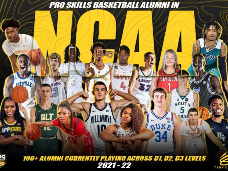 Pro Skills Basketball Division I Alumni